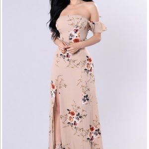 Floral maxi dress